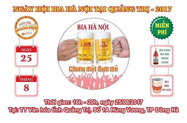 Bia Hà Nội tri ân người dân Quảng Trị
