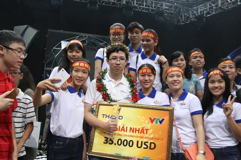 Phan Đăng Nhật Minh vô địch Đường lên đỉnh Olympia năm 2017