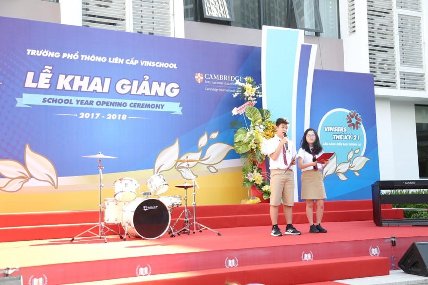 Ngắm ngôi trường đầu tiên của VinSchool tại TP.HCM trong ngày khai giảng