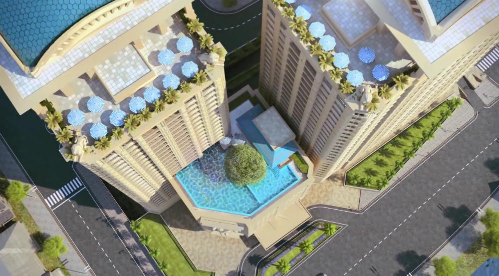 Hồ bơi vô cực– “đặc sản” xa hoa của dự án