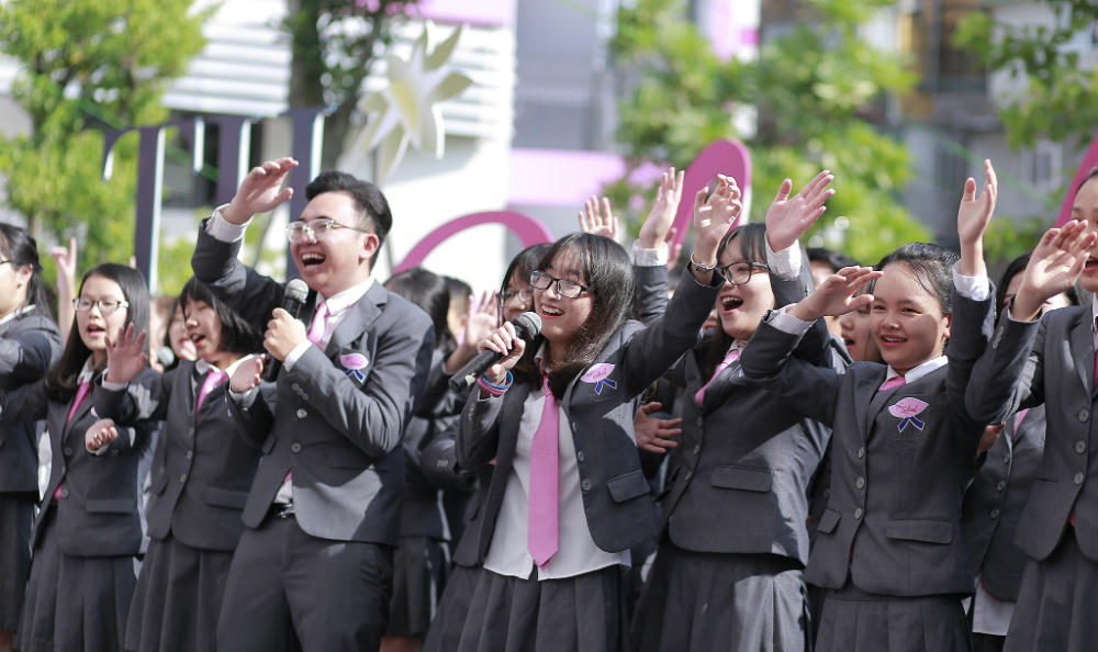 Những hình ảnh ấn tượng trong Lễ khai giảng TH School