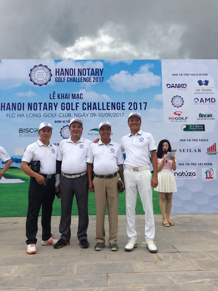 Hơn 600 golfer tham dự HANOI NOTARY GOLF tại FLC Halong Golf Club