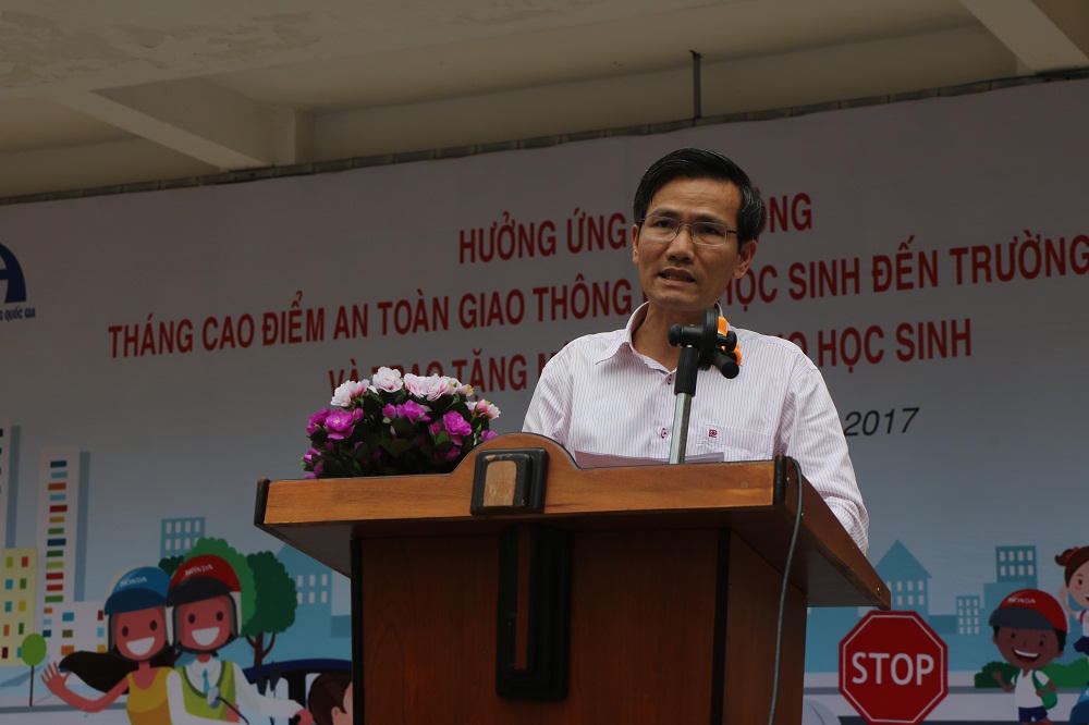 Đăk Nông: Phát động tháng cao điểm an toàn giao thông cho học sinh đến trường