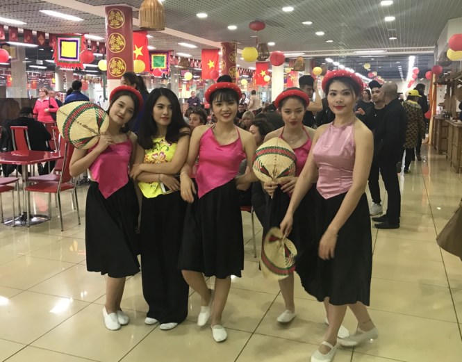 Rực rỡ Festival thức ăn đường phố Việt tại Nga