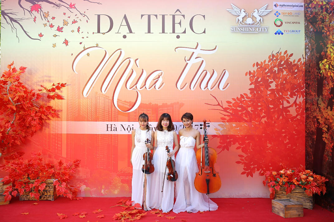Say đắm cùng “Dạ tiệc mùa thu” tại khu vườn Sunshine City