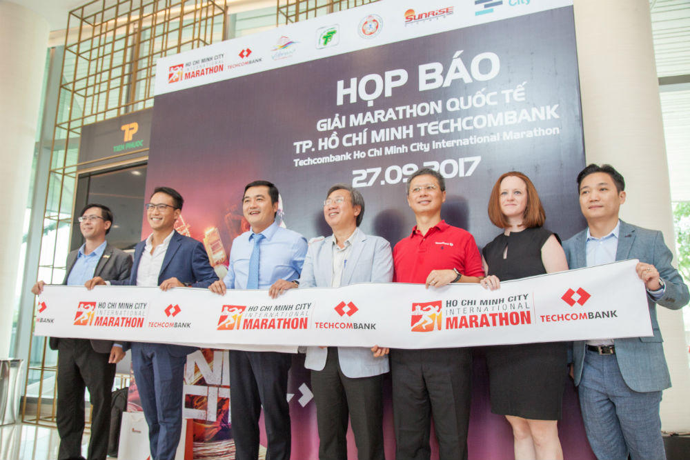 6.000 vận động viên sẽ tham gia Giải Marathon Quốc tế TP. HCM Techcombank năm 2017