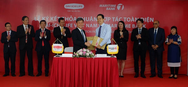 Maritime Bank và Dai-ichi Life Việt Nam ký kết thỏa thuận hợp tác toàn diện