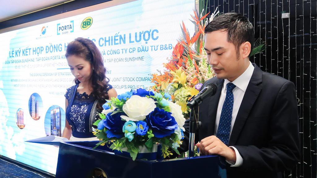 Nâng cao chất lượng công trình, Sunshine Group “bắt tay” với Tập đoàn cửa hàng đầu châu Âu 