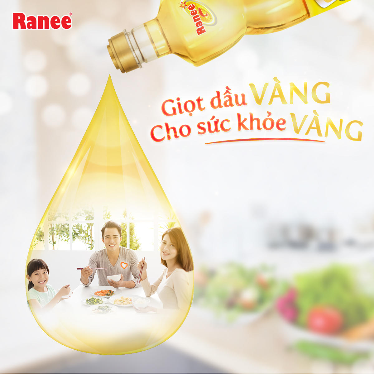 Giọt Vàng Ranee cho sức khỏe Vàng