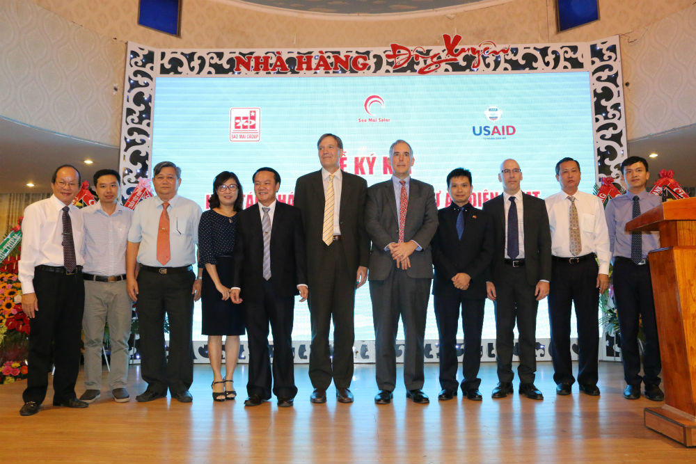 USAID & Tập đoàn Sao Mai thúc đẩy đầu tư tư nhân vào năng lượng mặt trời tại Việt Nam
