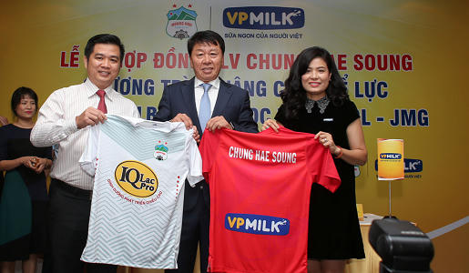 Ông Chung Hae Soung chính thức làm Giám đốc Kỹ thuật CLB Hoàng Anh Gia Lai