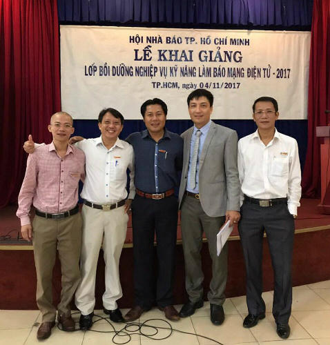 Hội nhà báo TPHCM: Bồi dưỡng nghiệp vụ cho 60 học viên