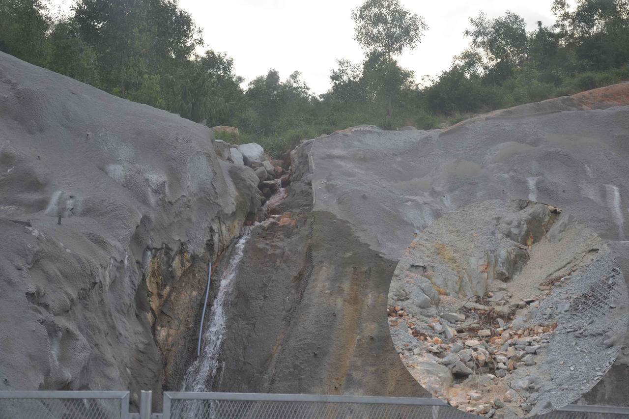 Lo ngại sạt lở ở cao tốc tỉ đô Đà Nẵng - Quảng Ngãi: Nhà thầu thi công nói gì?