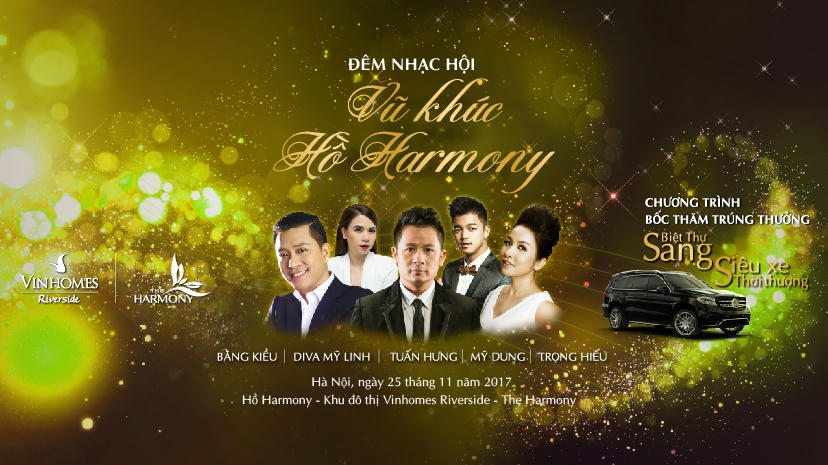 “Vũ khúc hồ Harmony”: Đêm nhạc tuyệt đỉnh bên hồ