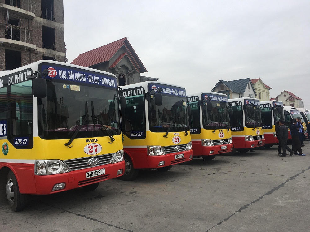  Hải Dương đầu tư phương tiện xe buýt mới, nâng cao chất lượng phục vụ
