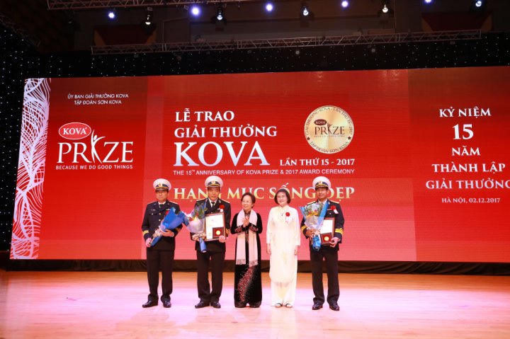 Giai thuong KOVA duoc tra