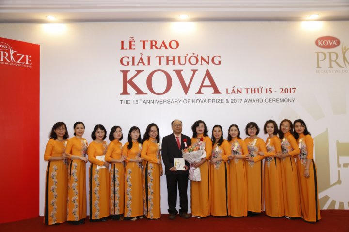 Giai thuong KOVA duoc tra