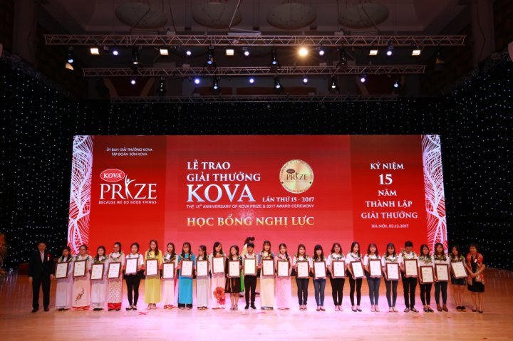 Giai thuong KOVA - Hoc bong Nghi luc