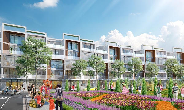 Nhà phố thương mại “âm thầm” hút khách cuối năm 