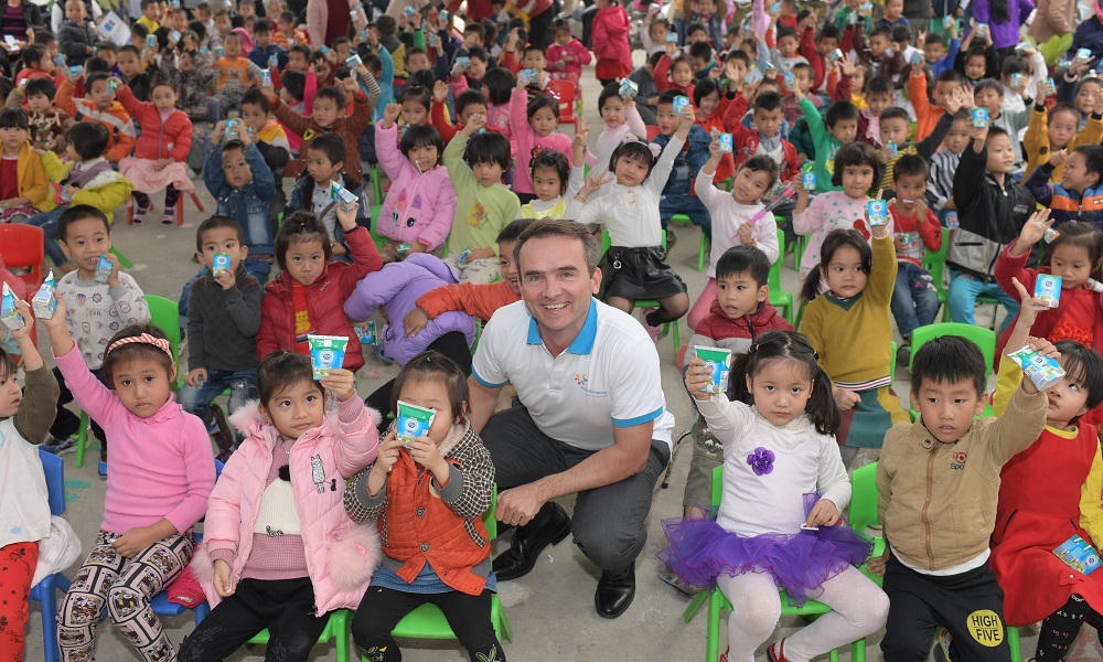 Chương trình giáo dục dinh dưỡng và phát triển thể lực trẻ em: Tiếp cận 65.000 trẻ và 250.000 hộ gia đình