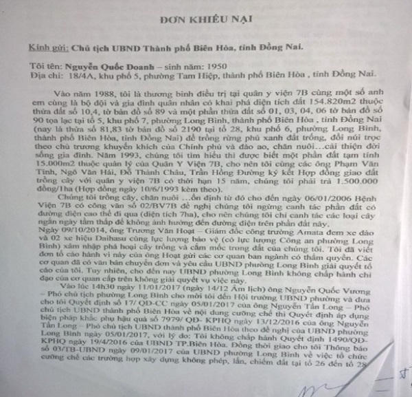 Đồng Nai: Trắng tay vì bị cưỡng chế lúc cận Tết