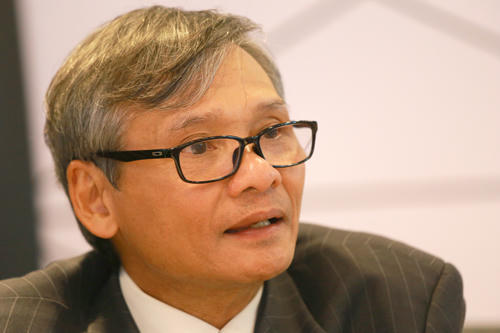 Bong bóng Bitcoin có thể vỡ bất cứ lúc nào, ông Trương Văn Phước nói. Ảnh: Đỗ Mạnh Cường.