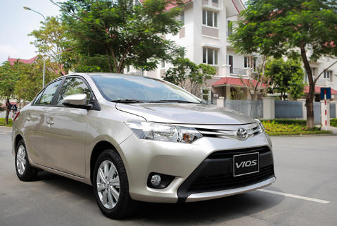Toyota Vios, mẫu xe bán chạy hàng đầu của hãng xe Nhật tại Việt Nam.