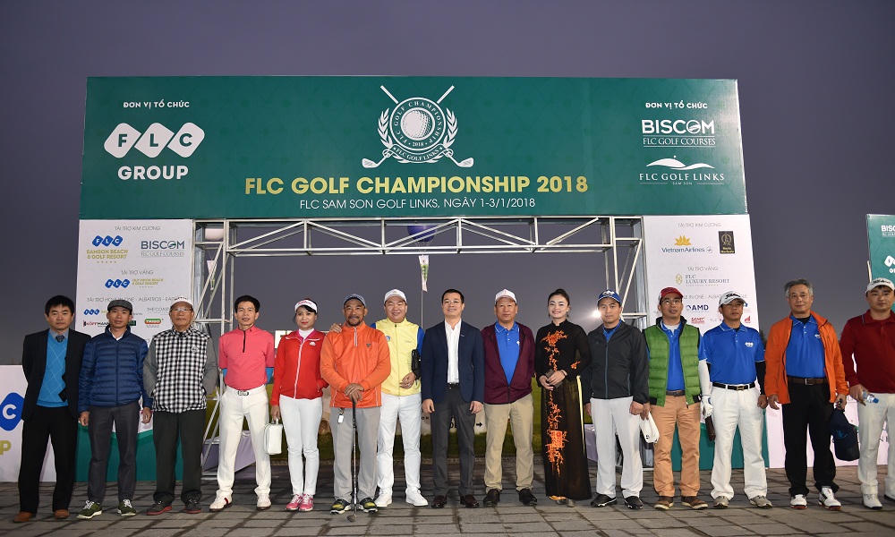 FLC Golf Championship 2018 chính thức khai mạc với 1.500 gôn thủ tham gia tranh tài