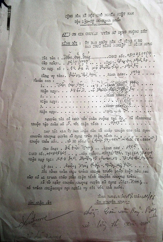 TP.Hồ Chí Minh: Một thửa đất bán nhiều người, bỏ túi hàng chục tỷ đồng, vẫn ung dung (kỳ 1)