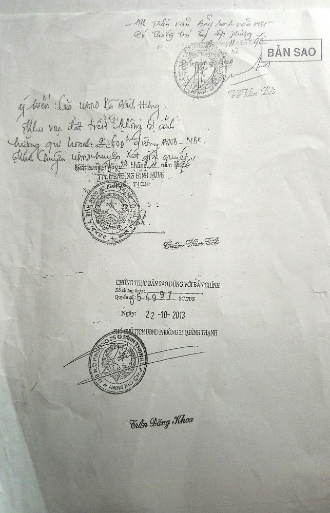 TP.Hồ Chí Minh: Một thửa đất bán nhiều người, bỏ túi hàng chục tỷ đồng, vẫn ung dung (kỳ 1)