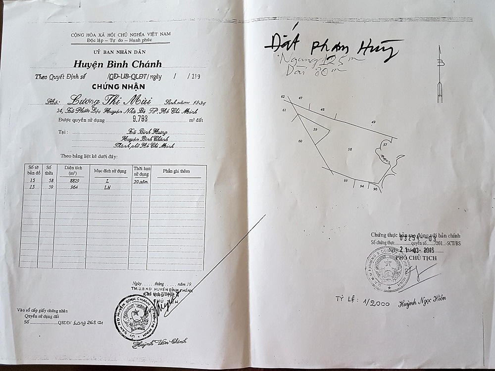 TP.Hồ Chí Minh: Một thửa đất bán nhiều người, bỏ túi hàng chục tỷ đồng, vẫn ung dung (kỳ 1)