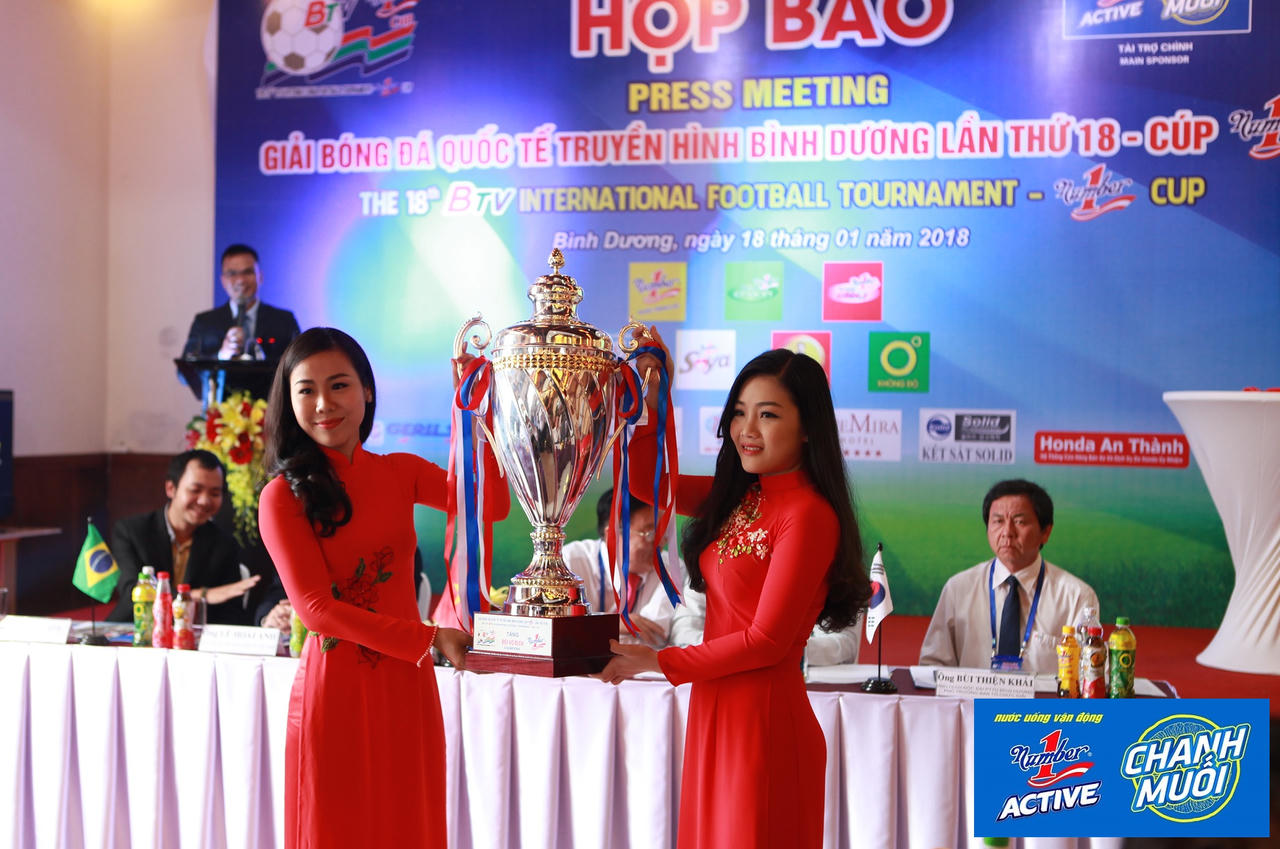 Tân Hiệp Phát tiếp tục đồng hành cùng giải bóng đá BTV- Cúp Number 1