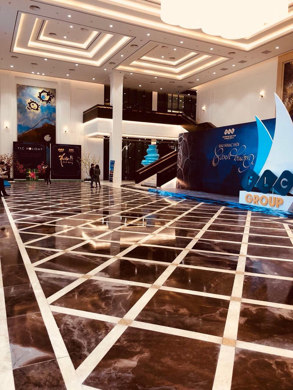 Chiêm ngưỡng vẻ đẹp đá tự nhiên của AMD tại Trung tâm Hội nghị Quốc tế FLC Hạ Long