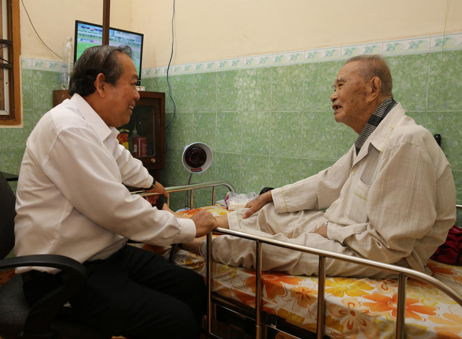 Phó Thủ tướng Trương Hòa Bình thăm, chúc Tết tại Long An