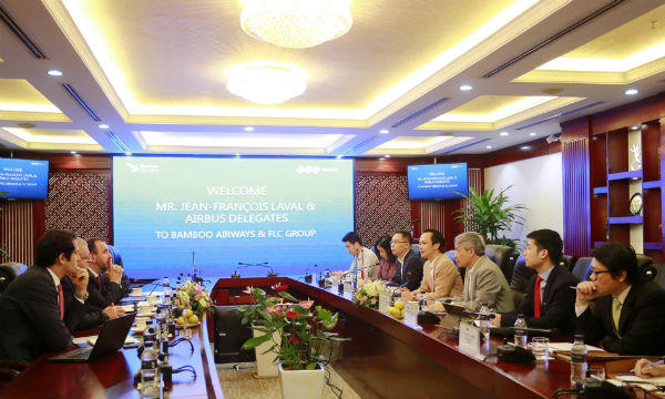 FLC và Airbus đạt được thoả thuận 3 tỷ USD mua 24 máy bay cho Bamboo Airways
