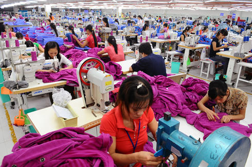 Hàm lượng giá trị gia tăng trong ngành dệt may còn thấp