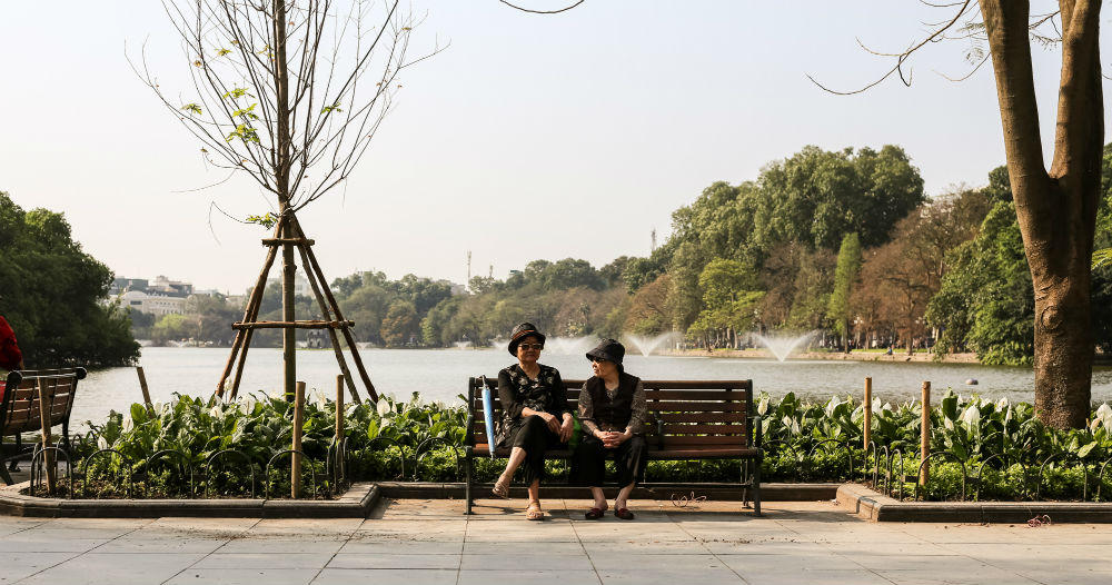 Khoảng lặng Hà Nội ngày nắng hanh