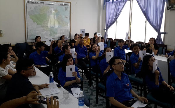 Quảng Nam: Chi đoàn Sở Tư pháp tổ chức Hội thi rung chuông vàng