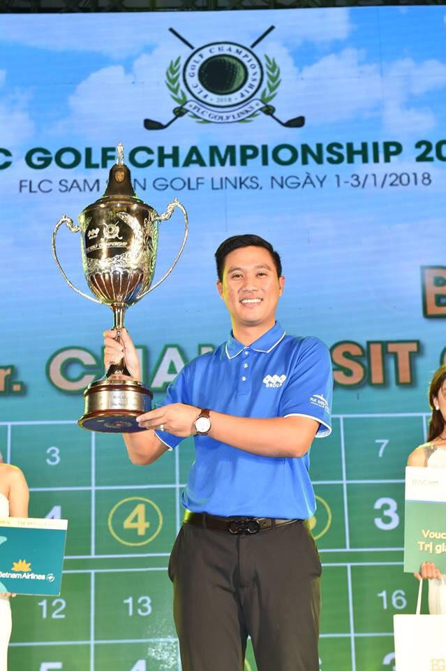Golfer nổi tiếng người Lào hi vọng giành được HIO tại FLC AMD Golf Tournament 2018