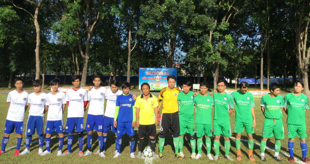Vedan Việt Nam tổ chức giải bóng đá chào mừng kỷ niệm Lễ 30/4 và Quốc tế Lao động