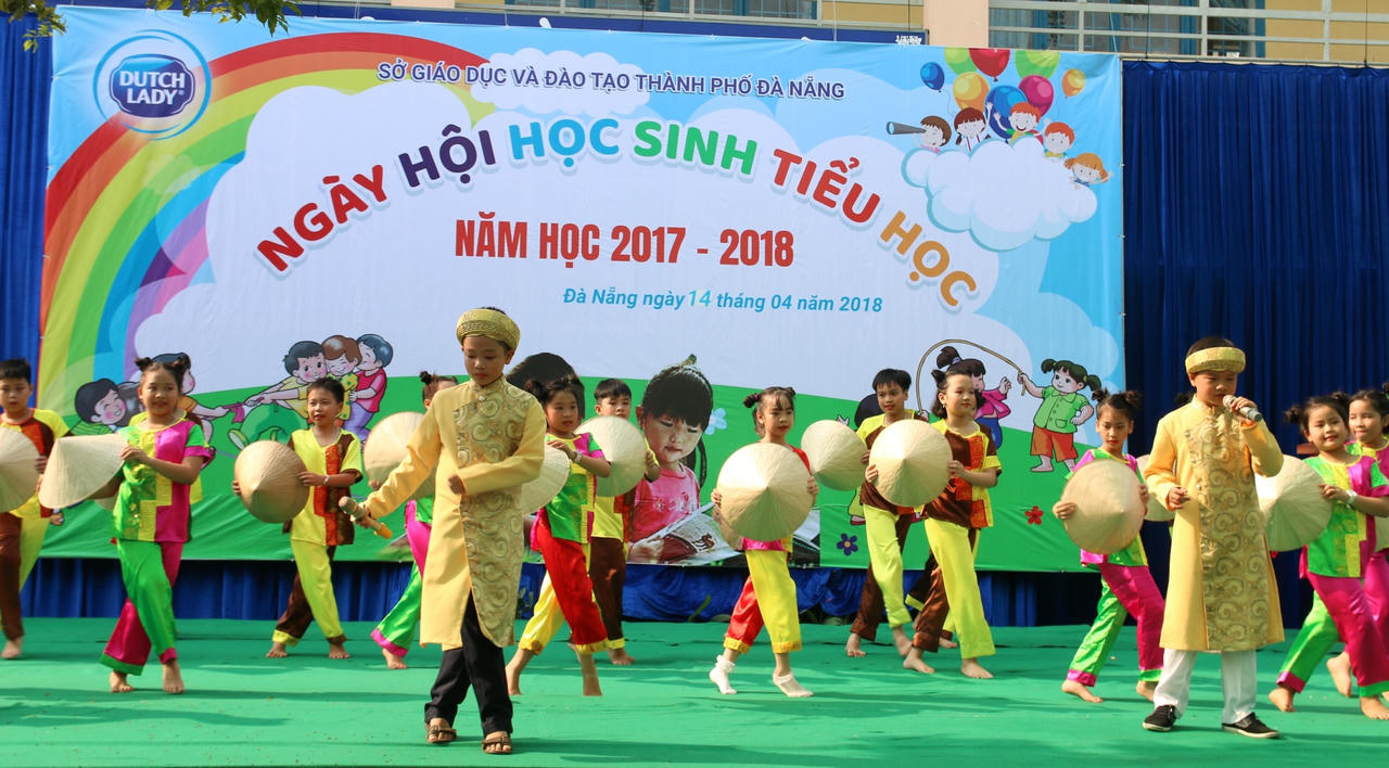 FriselandCampina Việt Nam đồng hành cùng ngày hội học sinh tiểu học Đà Nẵng