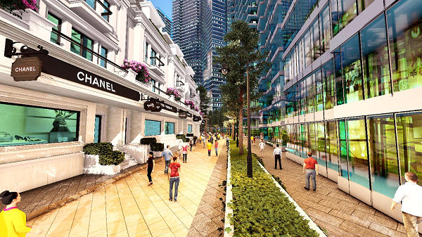 “Đột nhập” bên trong khu nhà phố thương mại đẳng cấp bậc nhất Tây Hồ Tây