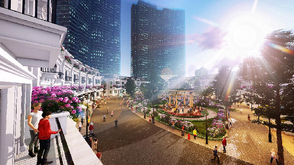 “Đột nhập” bên trong khu nhà phố thương mại đẳng cấp bậc nhất Tây Hồ Tây