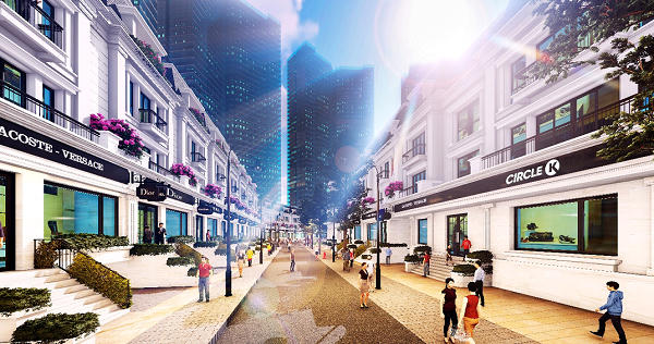 “Đột nhập” bên trong khu nhà phố thương mại đẳng cấp bậc nhất Tây Hồ Tây