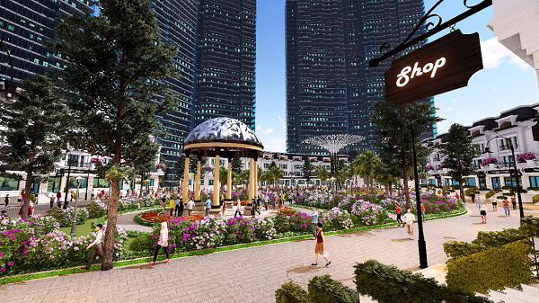 “Đột nhập” bên trong khu nhà phố thương mại đẳng cấp bậc nhất Tây Hồ Tây