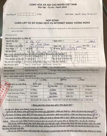 Phát hiện đơn vị cung cấp Internet giả mạo thương hiệu FPT Telecom