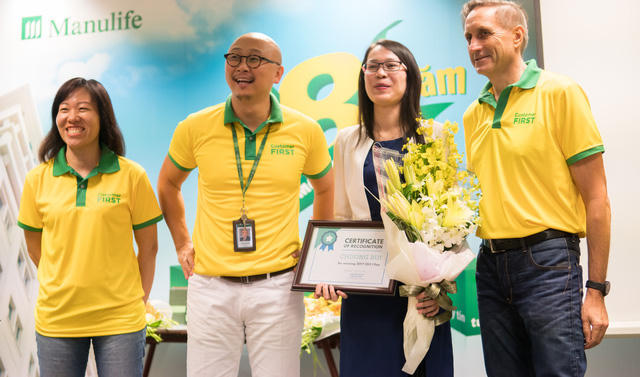 Manulife khuyến khích văn hóa trao quyền