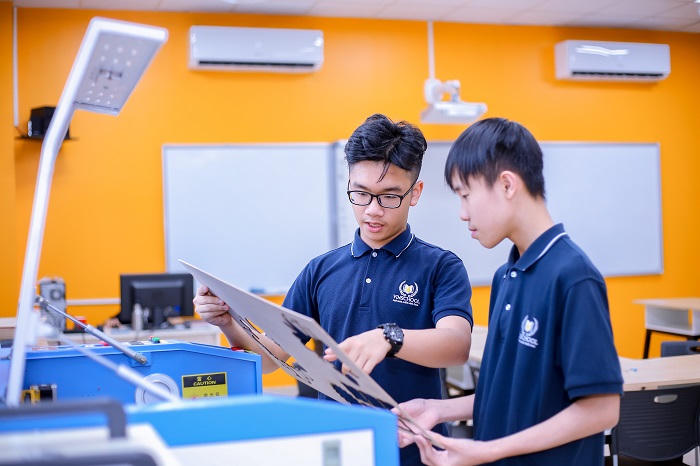“Mãn nhãn” với không gian sáng chế Innovation Center của học sinh Vinschool