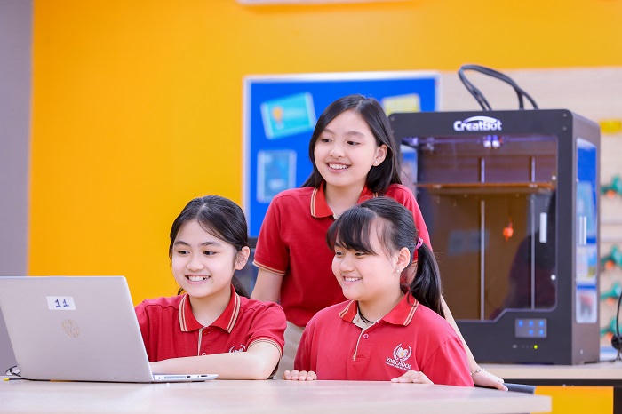 “Mãn nhãn” với không gian sáng chế Innovation Center của học sinh Vinschool