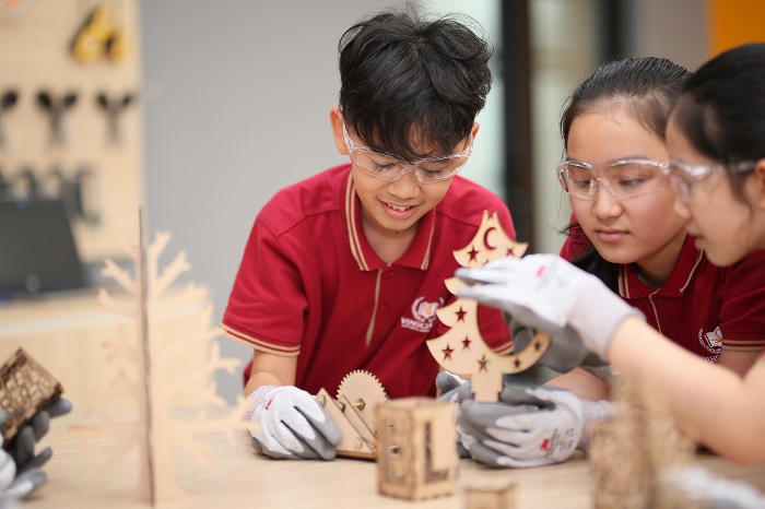 “Mãn nhãn” với không gian sáng chế Innovation Center của học sinh Vinschool